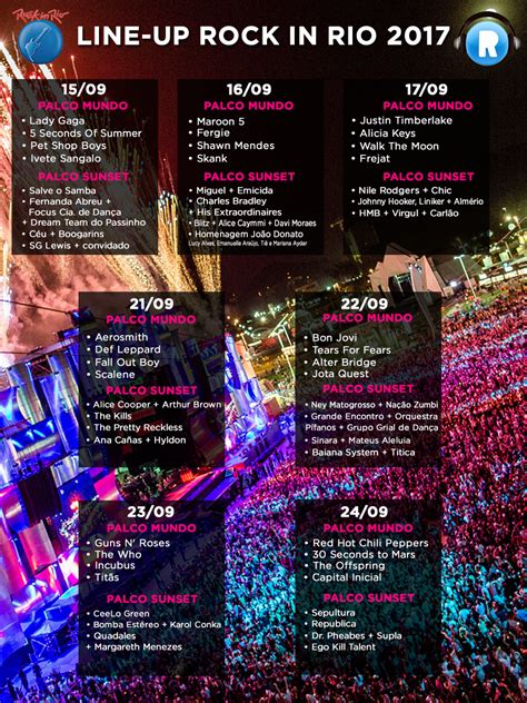 rock in rio 2017 line up